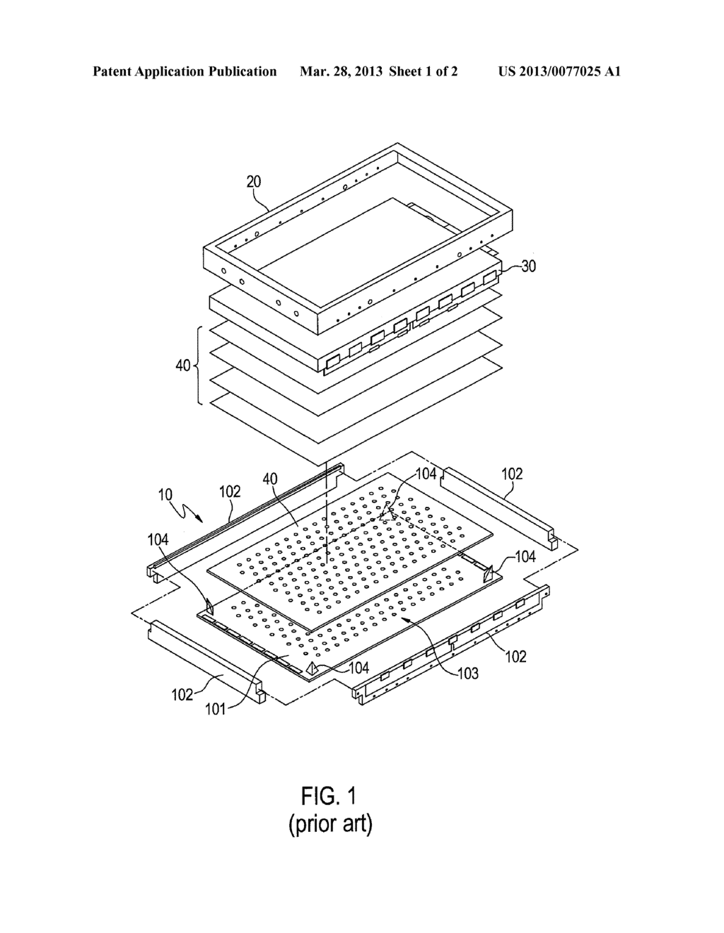 BACKLIGHT MODULE AND LIQUID CRYSTAL DISPLAY DEVICE USING THE SAME - diagram, schematic, and image 02