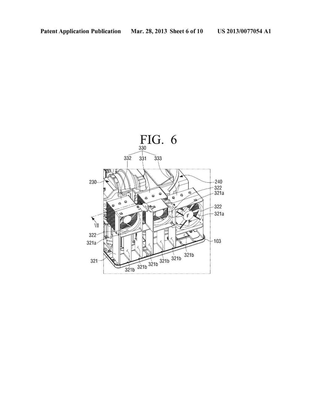 PROJECTOR AND DISPLAY APPARATUS HAVING THE SAME - diagram, schematic, and image 07