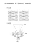 PROJECTION-TYPE FOOTAGE DISPLAY DEVICE diagram and image