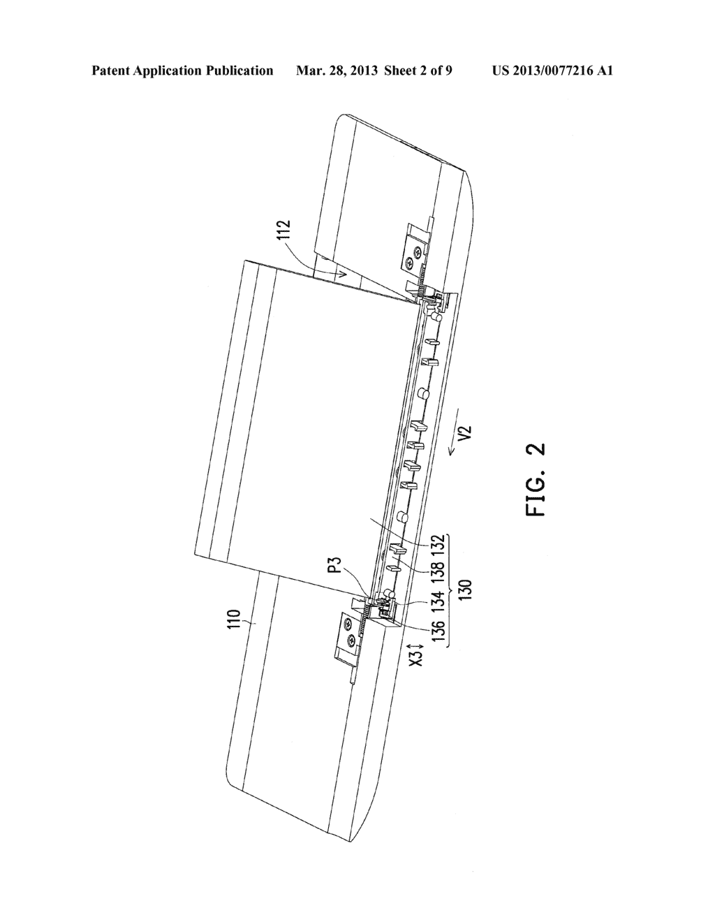 COVER LIFTING STRUCTURE AND ELECTRONIC SYSTEM WITH COVER LIFTING STRUCTURE - diagram, schematic, and image 03