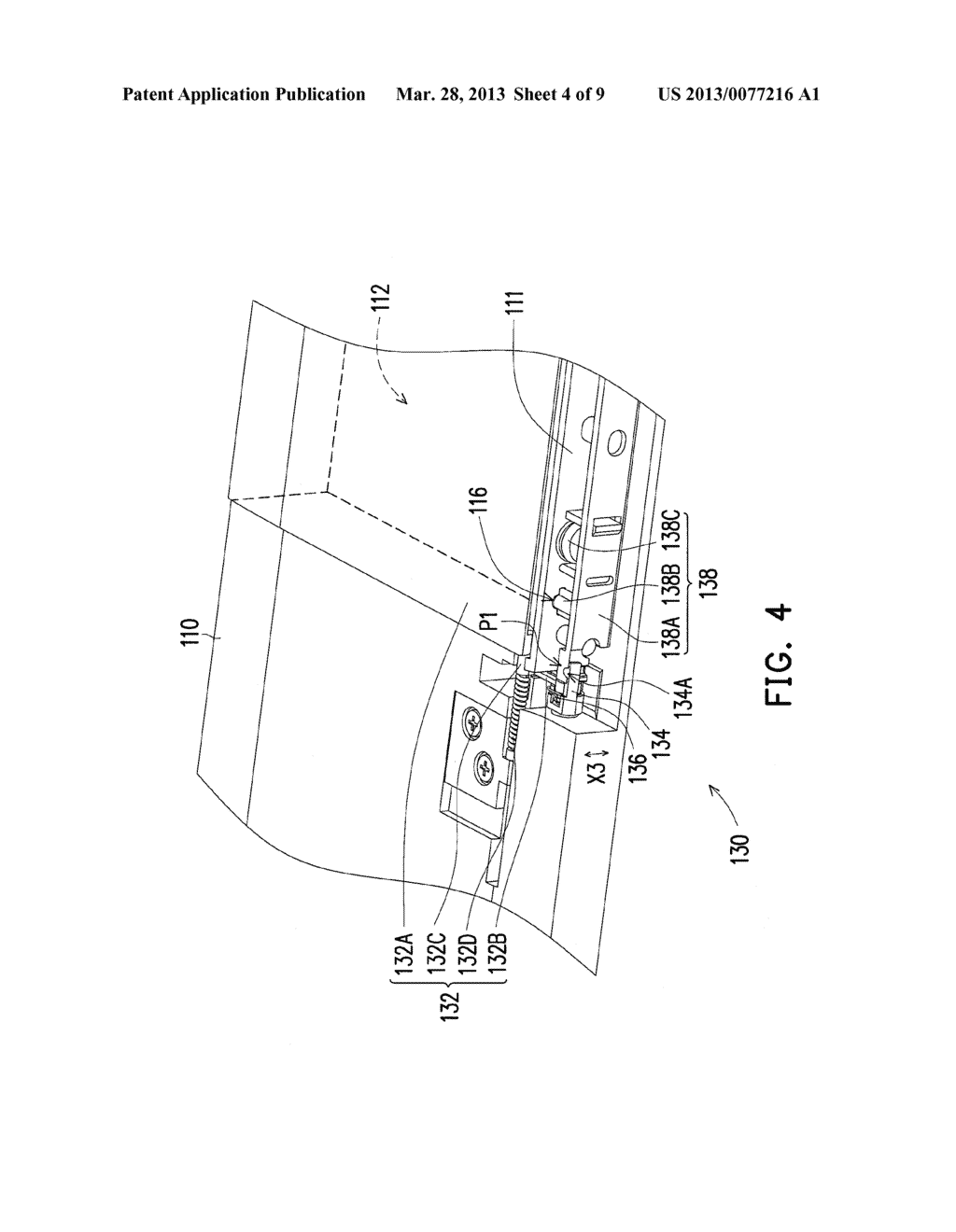 COVER LIFTING STRUCTURE AND ELECTRONIC SYSTEM WITH COVER LIFTING STRUCTURE - diagram, schematic, and image 05