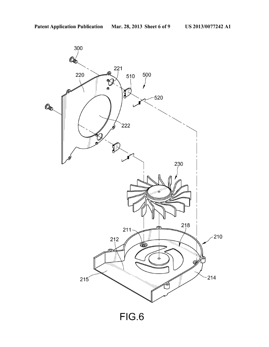 FAN STRUCTURE AND ELECTRONIC DEVICE APPLIED WITH THE SAME - diagram, schematic, and image 07