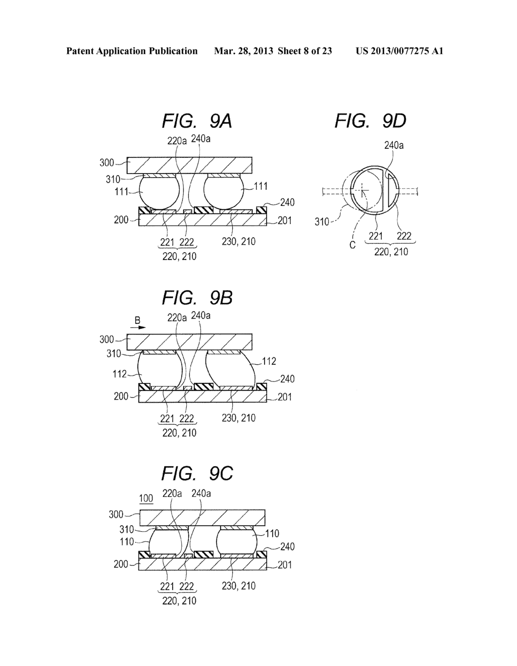 ELECTRONIC DEVICE, WIRING SUBSTRATE, AND METHOD FOR MANUFACTURING     ELECTRONIC DEVICE - diagram, schematic, and image 09