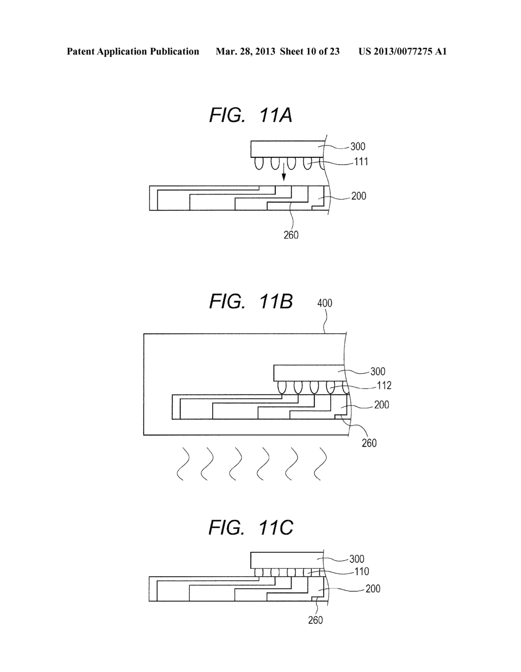 ELECTRONIC DEVICE, WIRING SUBSTRATE, AND METHOD FOR MANUFACTURING     ELECTRONIC DEVICE - diagram, schematic, and image 11