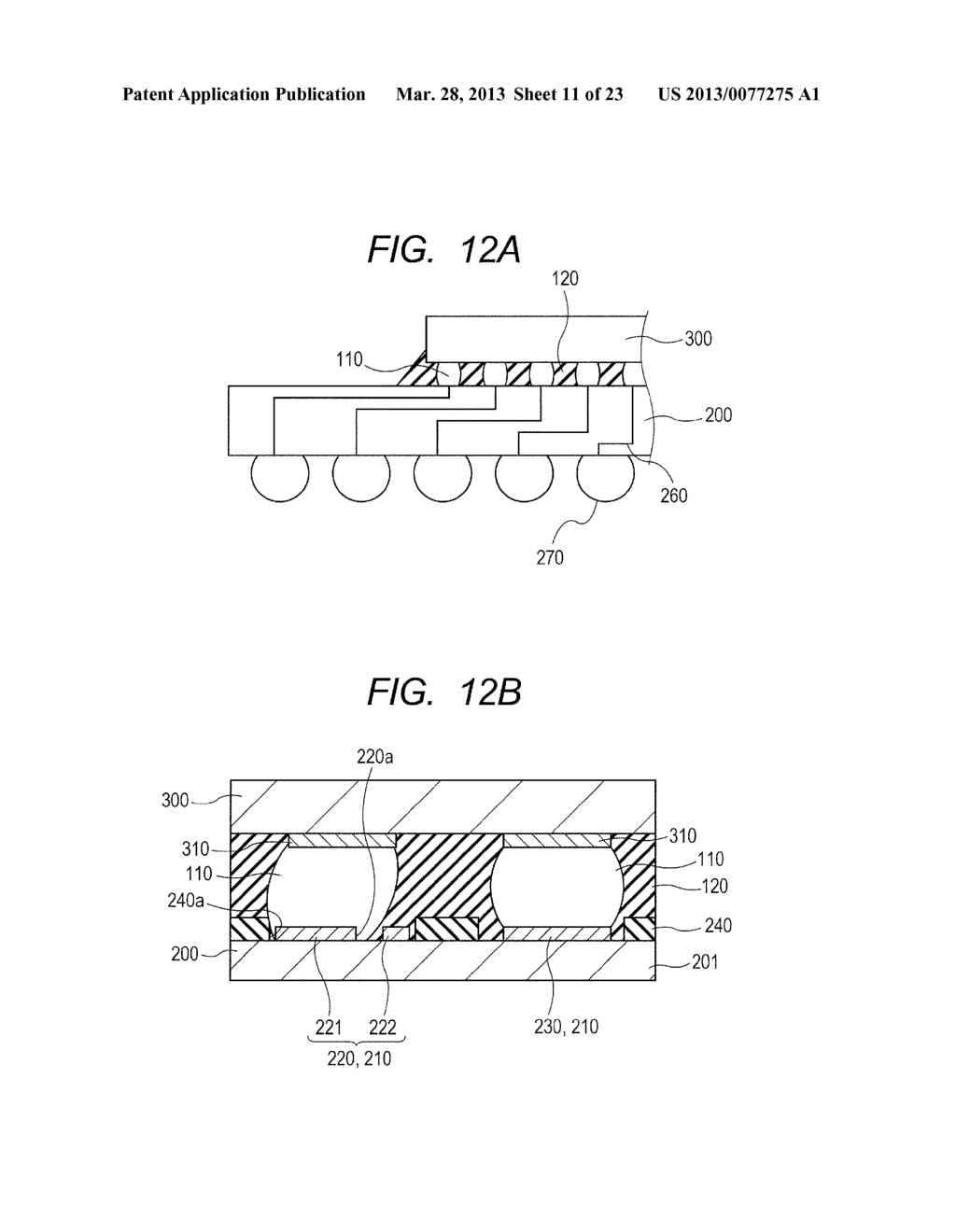 ELECTRONIC DEVICE, WIRING SUBSTRATE, AND METHOD FOR MANUFACTURING     ELECTRONIC DEVICE - diagram, schematic, and image 12