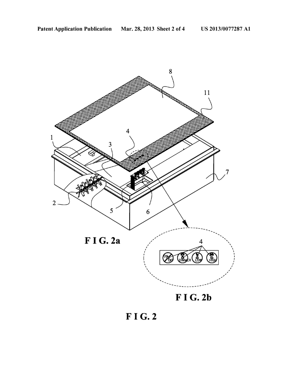 Touch Electric Fireplace - diagram, schematic, and image 03