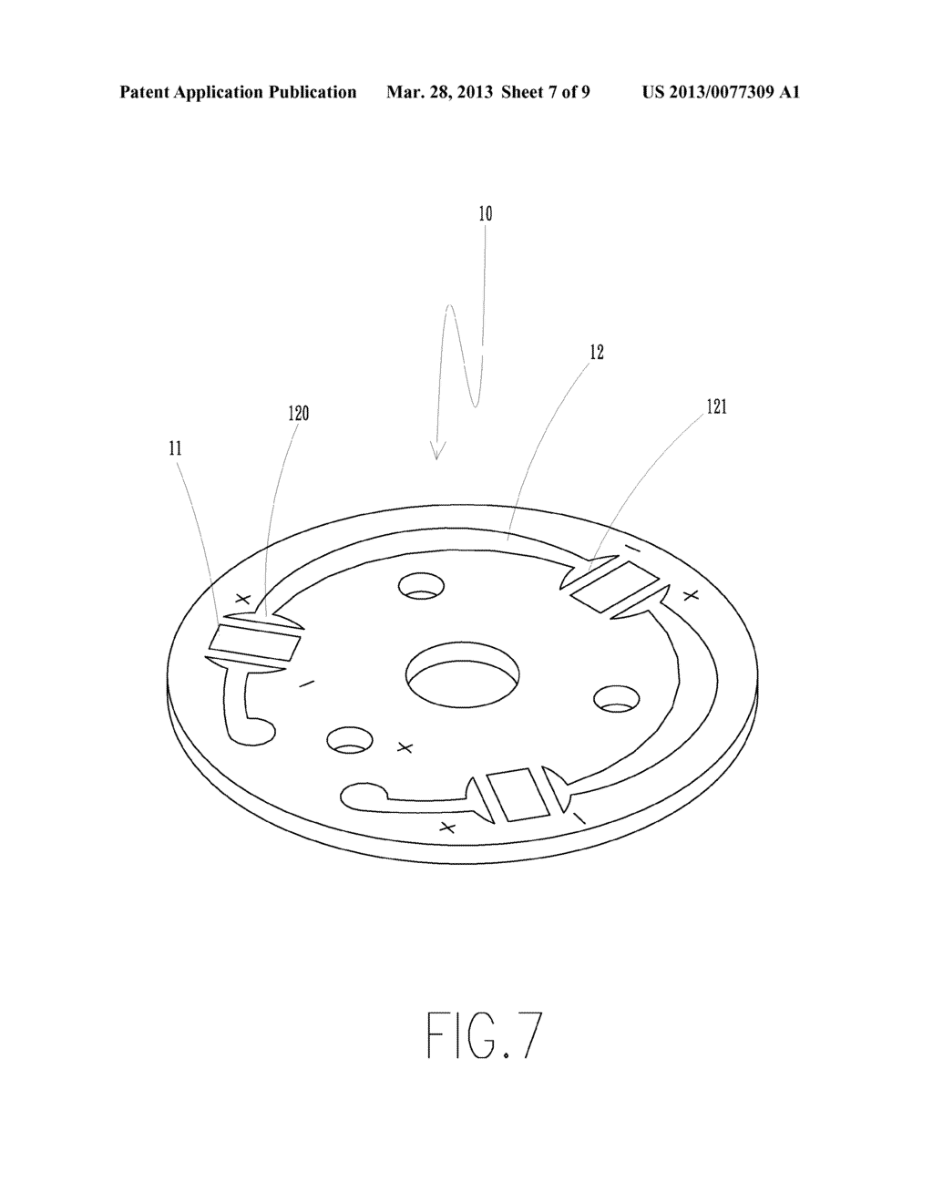 AREA LIGHT SOURCE MODULE WITH MULTIPOINT CHIP-ON-BOARD - diagram, schematic, and image 08