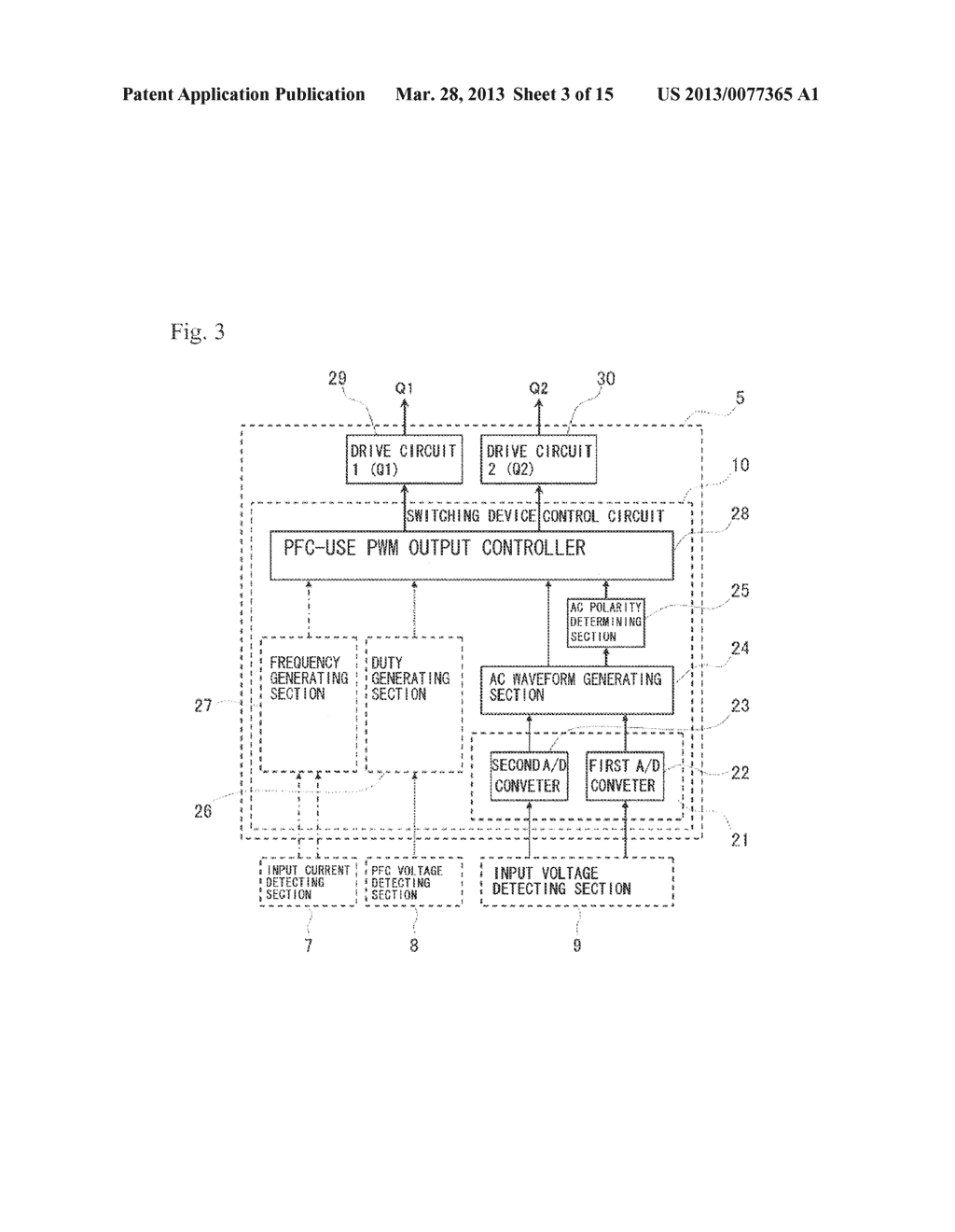 Switching Power Supply and AC Waveform Generating Method Thereof - diagram, schematic, and image 04