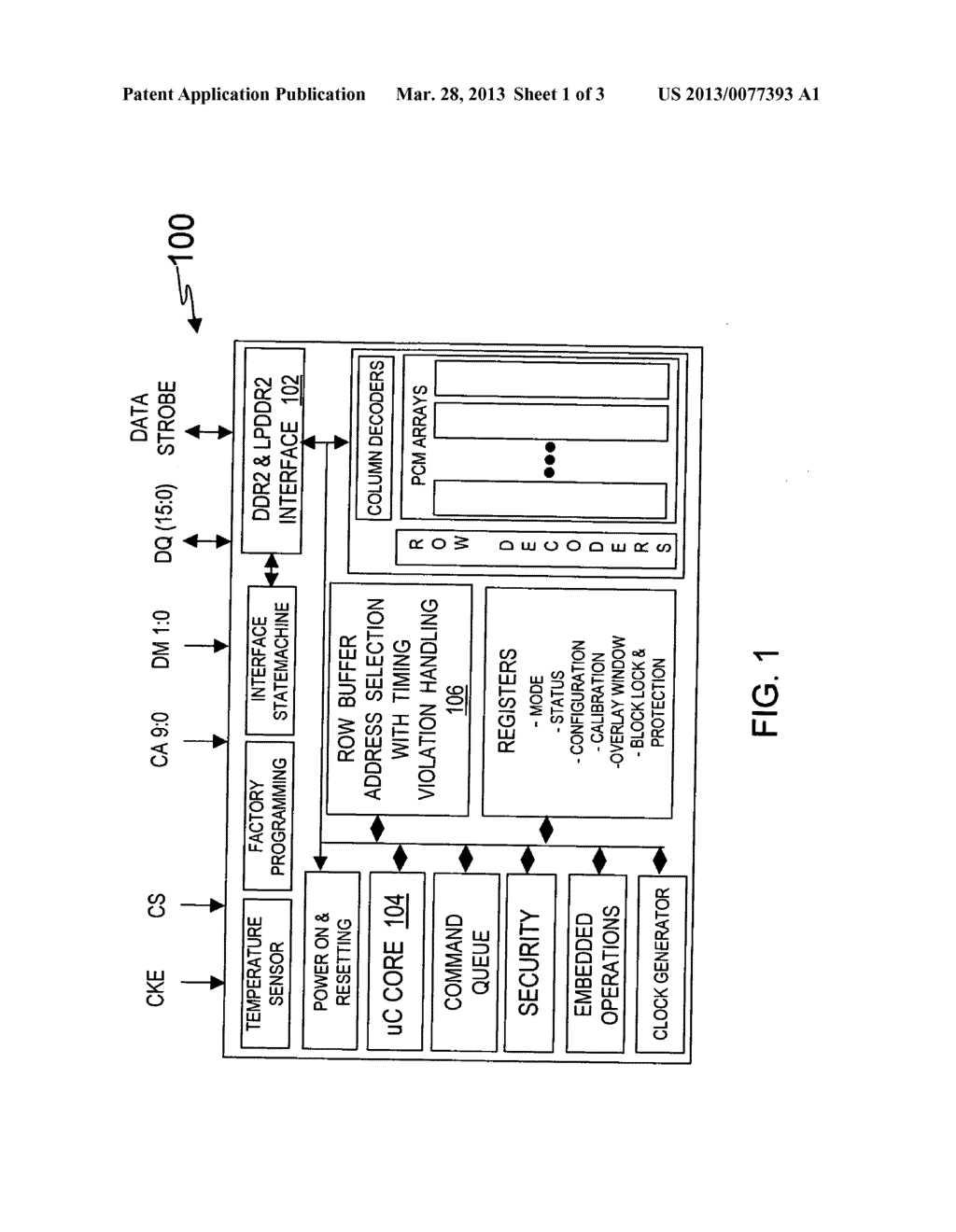 TIMING VIOLATION HANDLING IN A SYNCHRONOUS INTERFACE MEMORY - diagram, schematic, and image 02