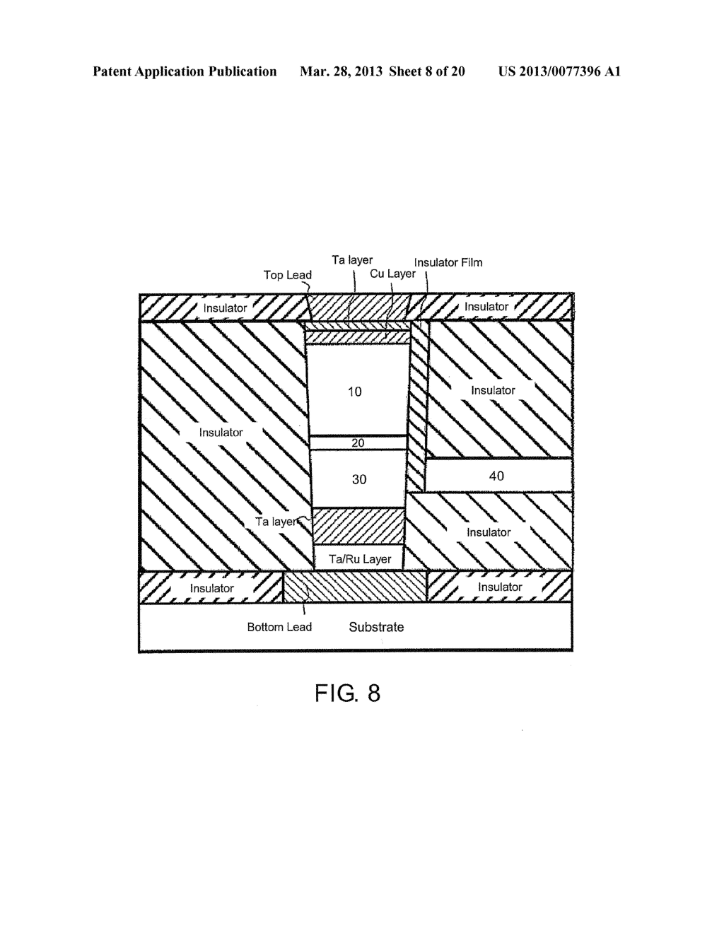 MAGNETIC MEMORY ELEMENT AND MAGNETIC MEMORY APPARATUS - diagram, schematic, and image 09