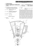 BLENDER WITH VARYING INTERNALLY AND EXTERNALLY SHAPED CONTAINER diagram and image