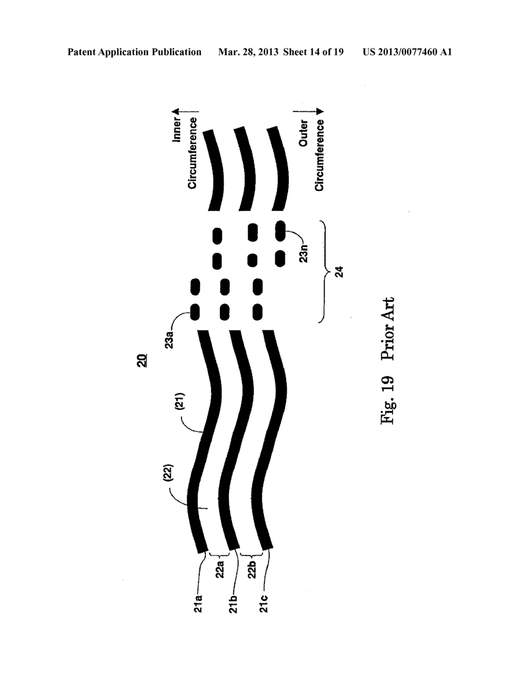 OPTICAL INFORMATION RECORDING MEDIUM, AND SUBSTRATE AND MANUFACTURING     METHOD FOR THE OPTICAL INFORMATION RECORDING MEDIUM - diagram, schematic, and image 15