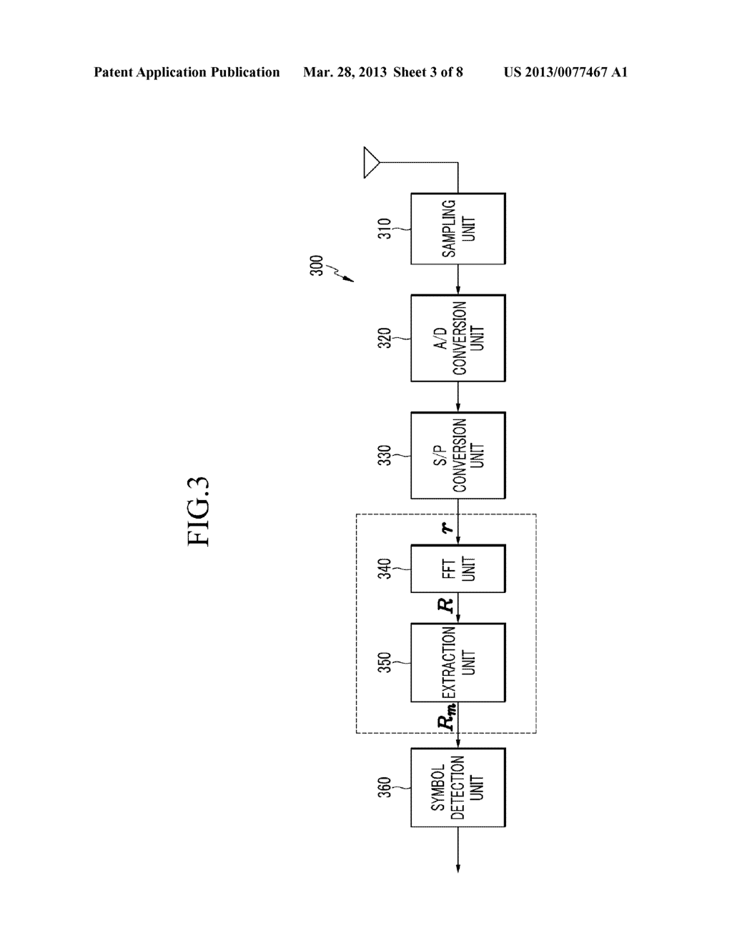 RECEIVER IN ORTHOGONAL FREQUENCY DIVISION MULTIPLE ACCESS SYSTEM AND     SIGNAL PROCESSING METHOD THEREOF - diagram, schematic, and image 04