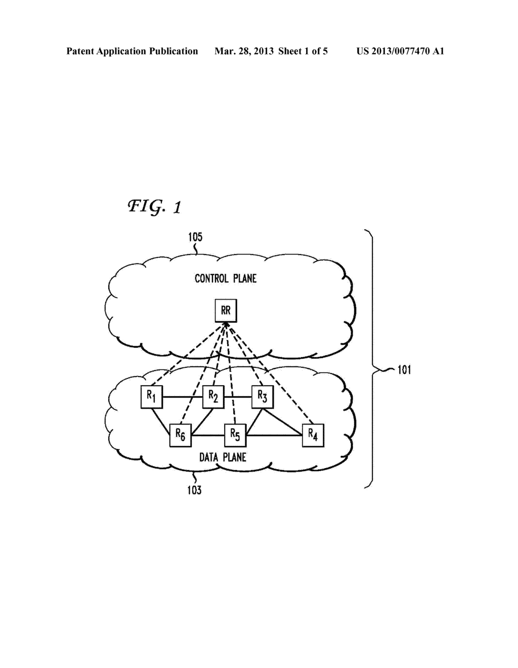 Method For Applying Macro-Controls Onto IP Networks Using Intelligent     Route Indexing - diagram, schematic, and image 02