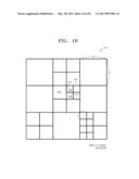 VIDEO ENCODING METHOD AND VIDEO ENCODING APPARATUS AND VIDEO DECODING     METHOD AND VIDEO DECODING APPARATUS, WHICH PERFORM DEBLOCKING FILTERING     BASED ON TREE-STRUCTURE ENCODING UNITS diagram and image