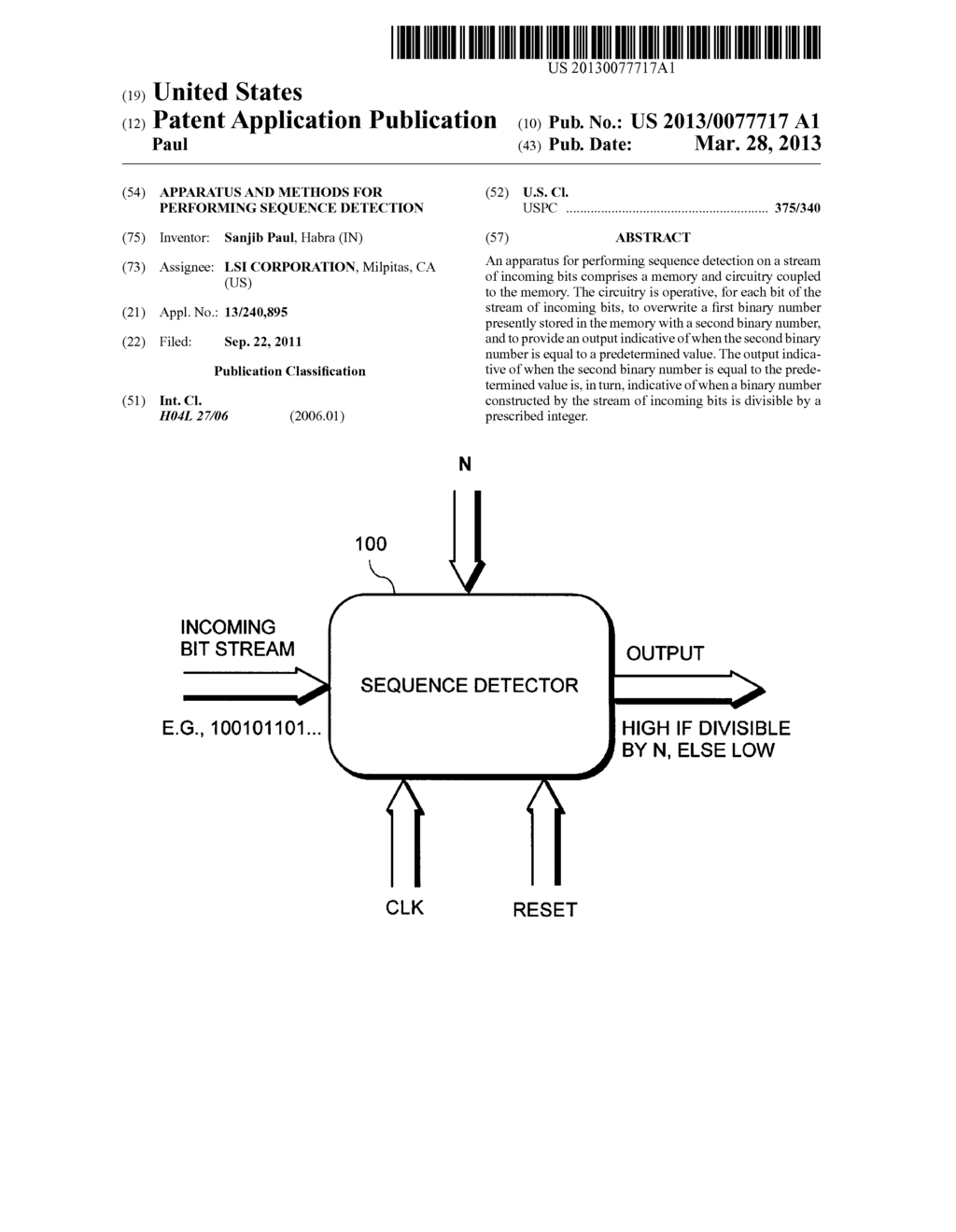 APPARATUS AND METHODS FOR PERFORMING SEQUENCE DETECTION - diagram, schematic, and image 01