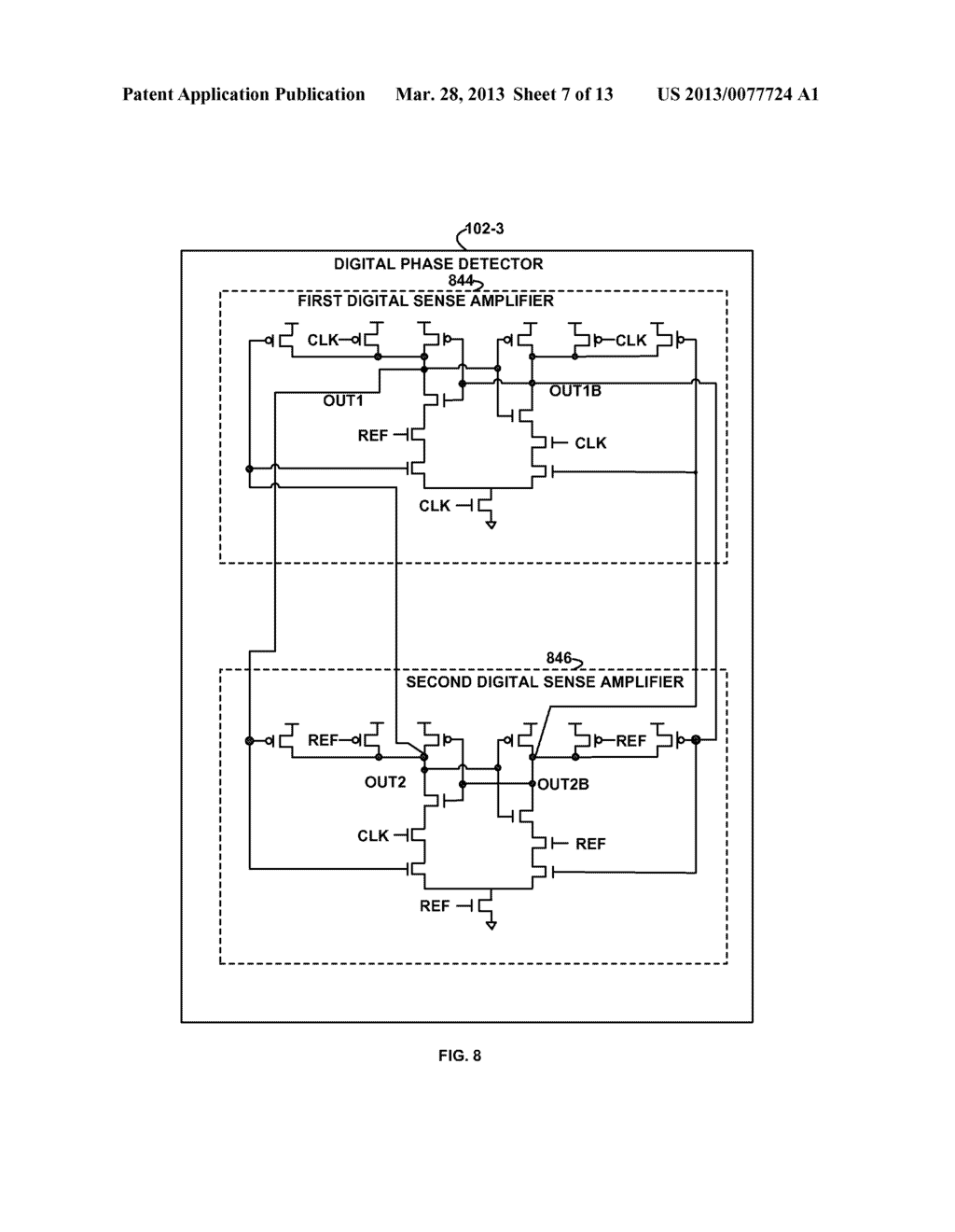 DIGITAL PHASE DETECTOR WITH ZERO PHASE OFFSET - diagram, schematic, and image 08