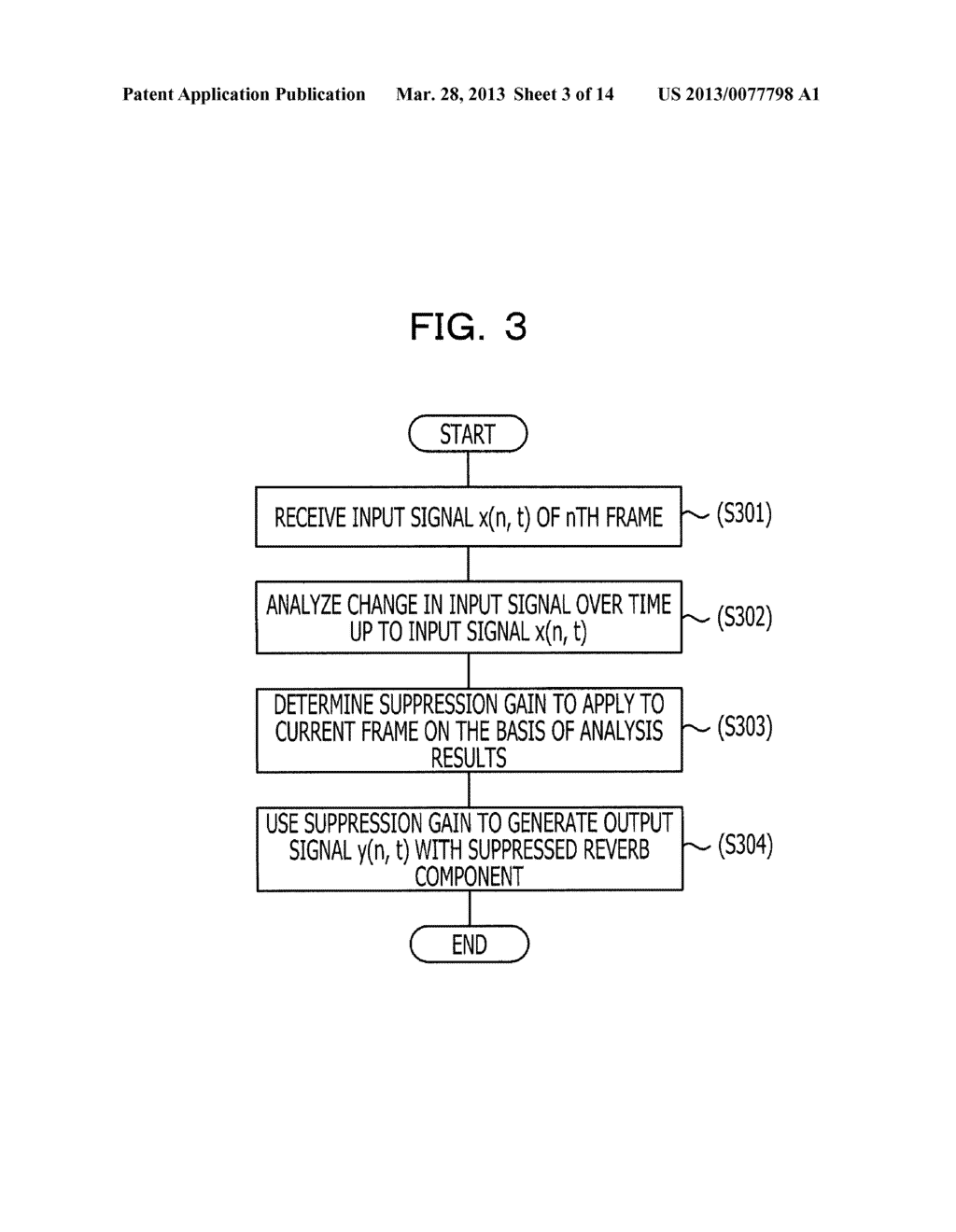 REVERBERATION SUPPRESSION DEVICE, REVERBERATION SUPPRESSION METHOD, AND     COMPUTER-READABLE STORAGE MEDIUM STORING A REVERBERATION SUPPRESSION     PROGRAM - diagram, schematic, and image 04
