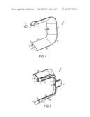 Cable Enclosure and Radius-Limiting Cable Guide with Integral Magnetic     Door Catch diagram and image