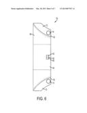 Cable Enclosure and Radius-Limiting Cable Guide with Integral Magnetic     Door Catch diagram and image