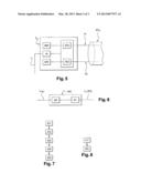 Method and module for processing a request for transmitting a radio signal     in an ROF system diagram and image