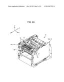 UNIT MOUNTING AND DISMOUNTING MECHANISM, MOUNTING AND DISMOUNTING     MECHANISM FOR FIXING UNIT, AND IMAGE FORMING APPARATUS diagram and image