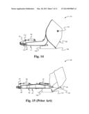 Tilt Mechanism for Interchangeable Scoop and Plow Assemblies diagram and image