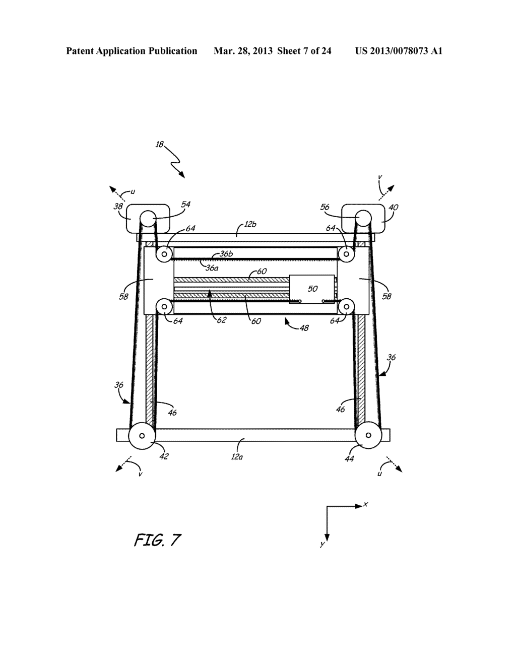 GANTRY ASSEMBLY FOR USE IN ADDITIVE MANUFACTURING SYSTEM - diagram, schematic, and image 08