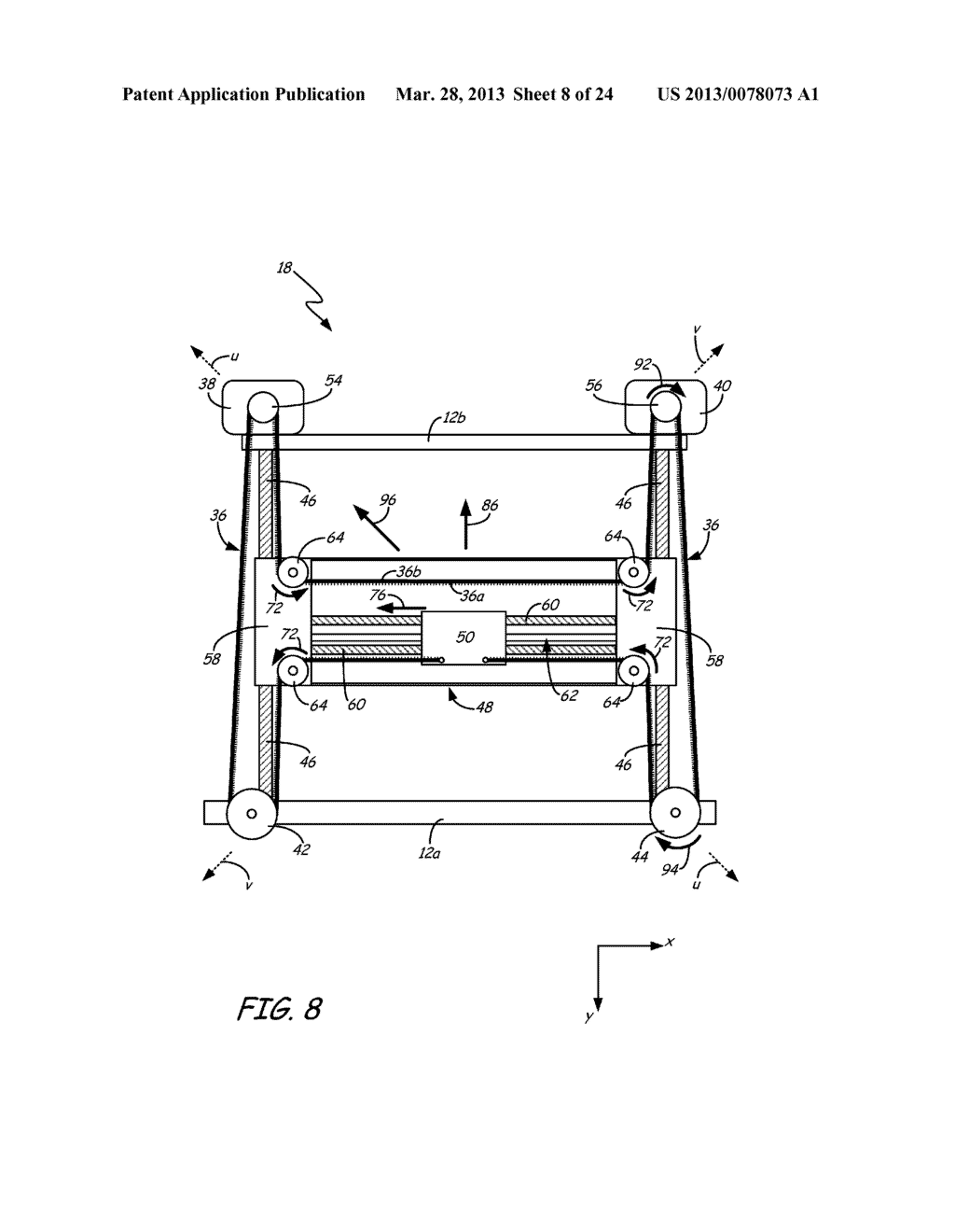 GANTRY ASSEMBLY FOR USE IN ADDITIVE MANUFACTURING SYSTEM - diagram, schematic, and image 09