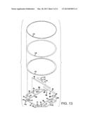 ROTATABLE AND TILTABLE RECEIVING TABLE FOR A MID-SIZE OR BIG BALE STACK     WAGON diagram and image