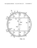 ROTATABLE AND TILTABLE RECEIVING TABLE FOR A MID-SIZE OR BIG BALE STACK     WAGON diagram and image