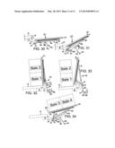 ROTATABLE AND TILTABLE RECEIVING TABLE FOR A MID-SIZE OR BIG BALE STACK     WAGON diagram and image