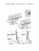 ROTATABLE AND TILTABLE RECEIVING TABLE FOR A MID-SIZE OR BIG BALE STACK     WAGON diagram and image