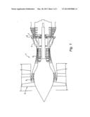 TURBO MACHINE WITH A DEVICE FOR PREVENTING A SEGMENT OF NOZZLE GUIDE VANES     ASSEMBLY FROM ROTATING IN A CASING; ROTATION-PROOFING PEG diagram and image