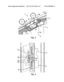 TURBO MACHINE WITH A DEVICE FOR PREVENTING A SEGMENT OF NOZZLE GUIDE VANES     ASSEMBLY FROM ROTATING IN A CASING; ROTATION-PROOFING PEG diagram and image