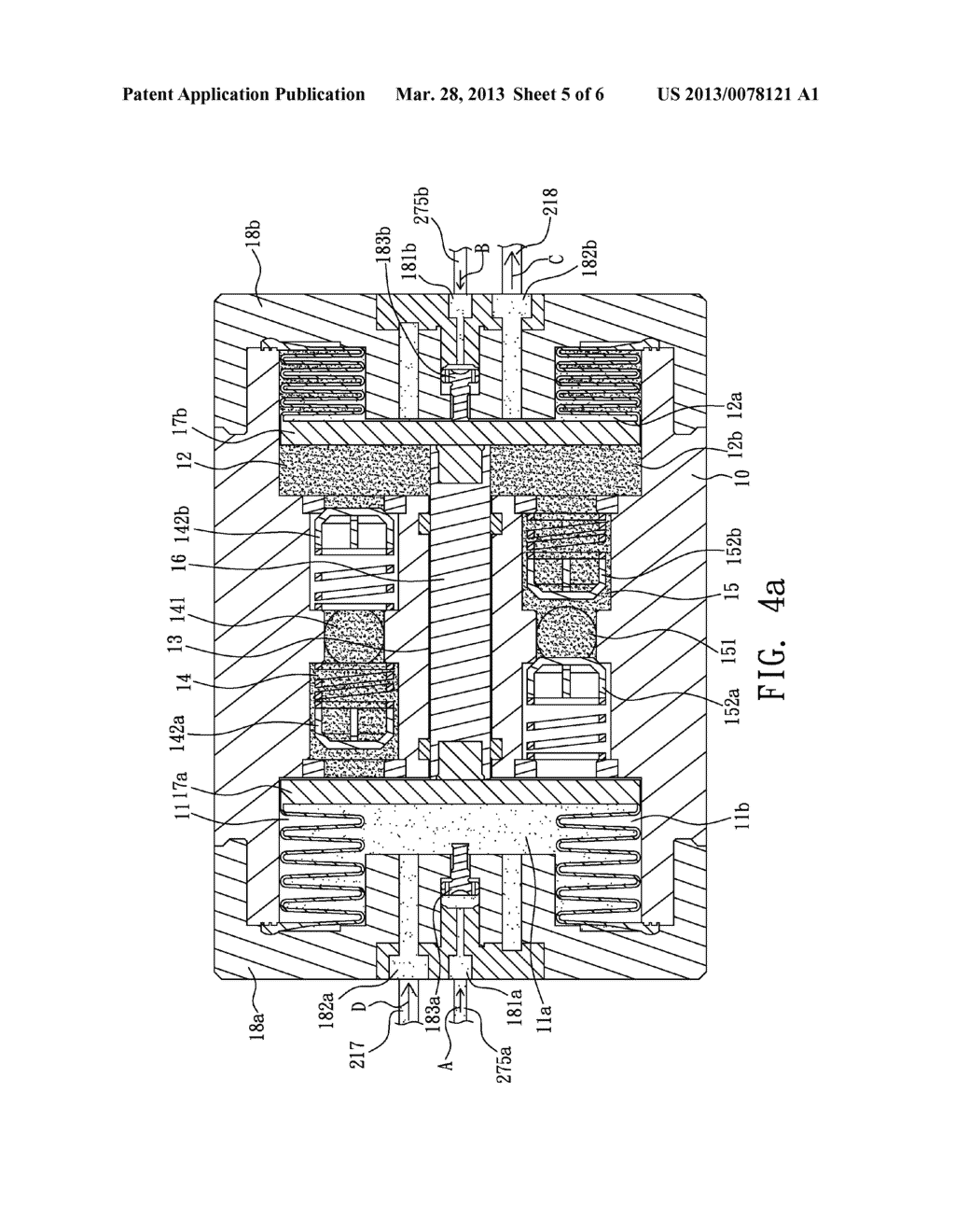 SEPARATION TYPE PNEUMATIC DUAL PARTITION MEMBRANE PUMP AND EXTERNAL     PNEUMATIC CONTROL VALVE THEREOF - diagram, schematic, and image 06