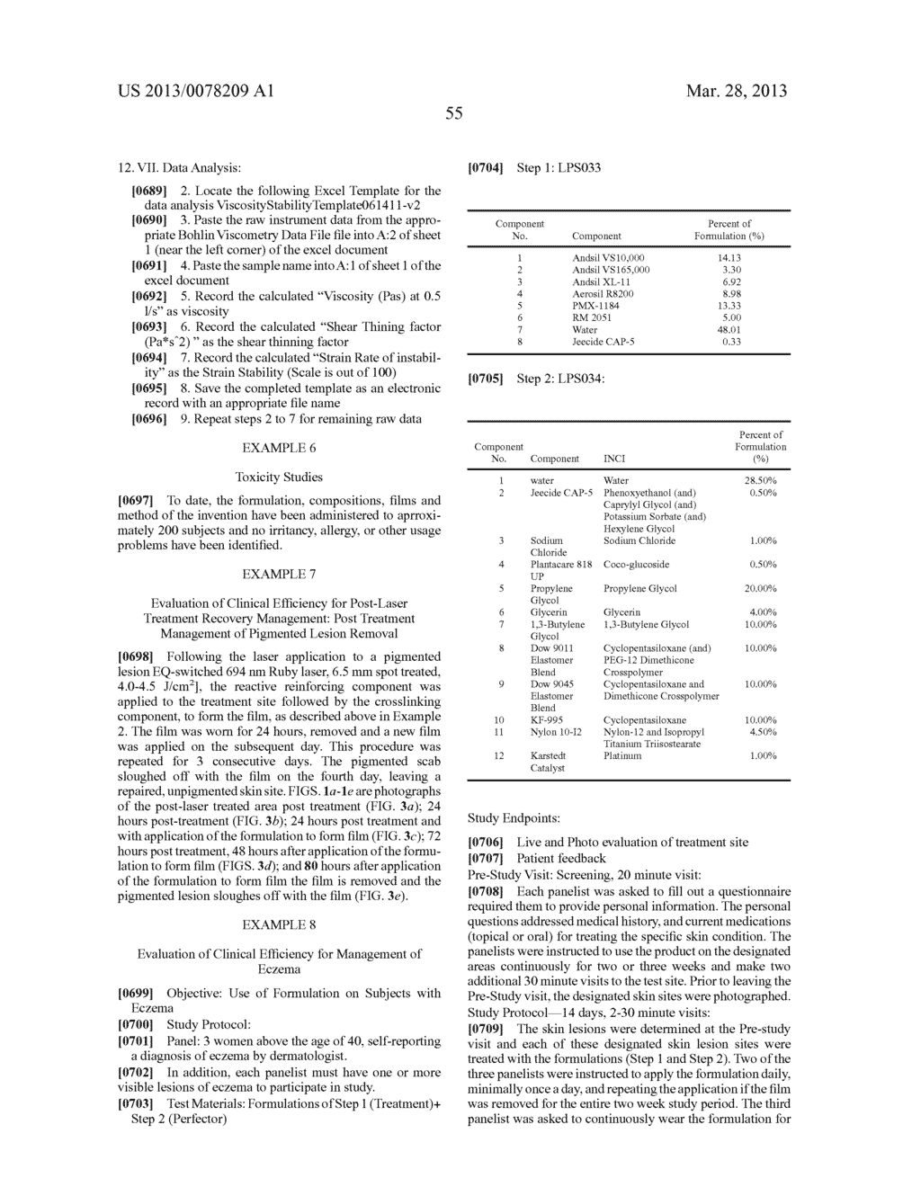 COMPOSITIONS AND METHODS FOR TREATING CONDITIONS OF COMPROMISED SKIN     BARRIER FUNCTION - diagram, schematic, and image 63