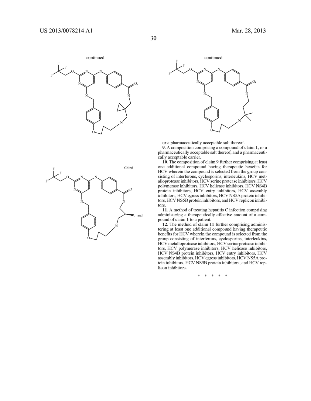 Compounds for the Treatment of Hepatitis C - diagram, schematic, and image 31