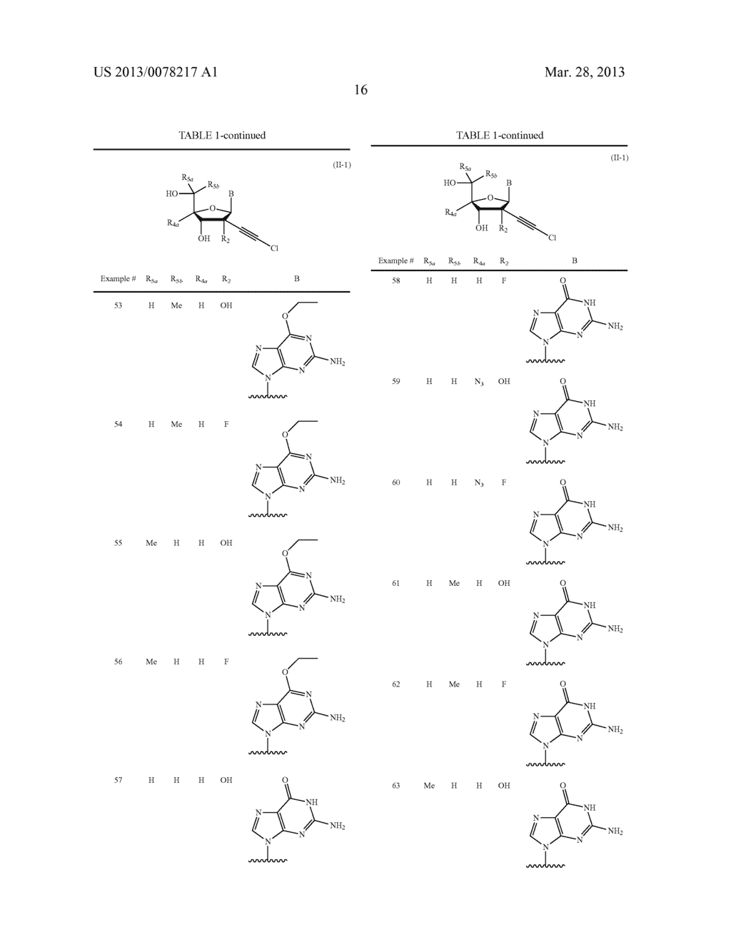 2'-CHLOROACETYLENYL SUBSTITUTED NUCLEOSIDE DERIVATIVES - diagram, schematic, and image 17