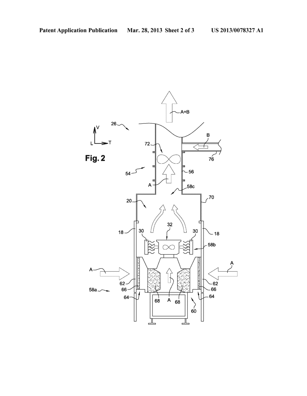 METHOD OF RECYCLING AIR CONTAINING A STERILIZING AGENT, AND CONTAINER     MANUFACTURING PLANT COMPRISING AN AIR RECYCLING CIRCUIT - diagram, schematic, and image 03