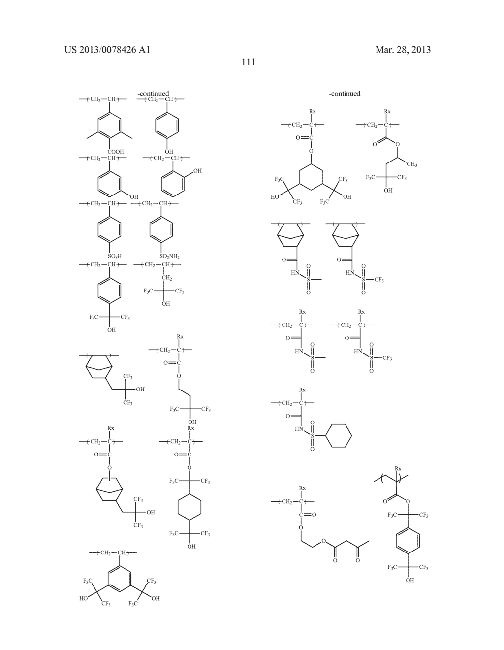 ACTINIC RAY-SENSITIVE OR RADIATION-SENSITIVE RESIN COMPOSITION, AND RESIST     FILM, PATTERN FORMING METHOD, METHOD FOR PREPARING ELECTRONIC DEVICE, AND     ELECTRONIC DEVICE, EACH USING THE SAME - diagram, schematic, and image 112