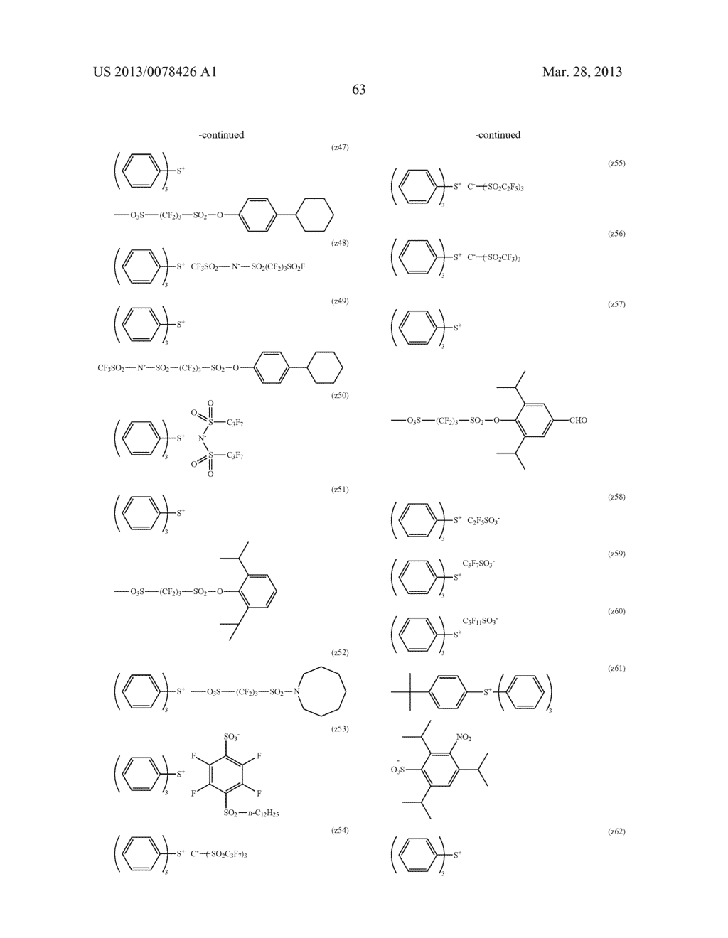 ACTINIC RAY-SENSITIVE OR RADIATION-SENSITIVE RESIN COMPOSITION, AND RESIST     FILM, PATTERN FORMING METHOD, METHOD FOR PREPARING ELECTRONIC DEVICE, AND     ELECTRONIC DEVICE, EACH USING THE SAME - diagram, schematic, and image 64