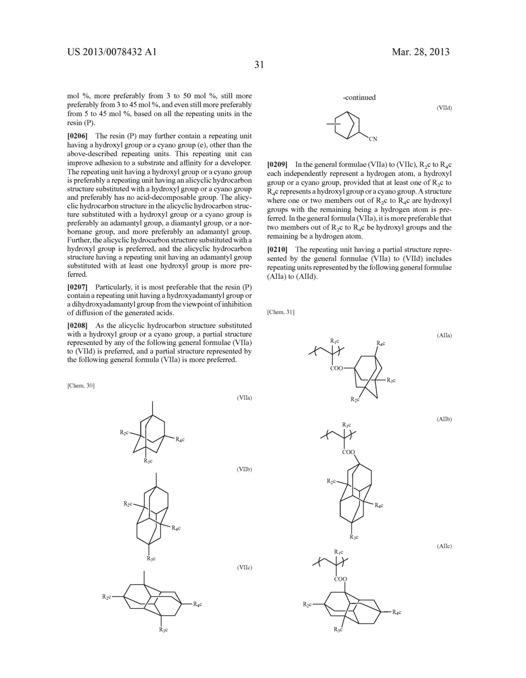 PATTERN FORMING METHOD, ACTINIC RAY-SENSITIVE OR RADIATION-SENSITIVE RESIN     COMPOSITION, RESIST FILM, METHOD FOR PREPARING ELECTRONIC DEVICE, AND     ELECTRONIC DEVICE - diagram, schematic, and image 32