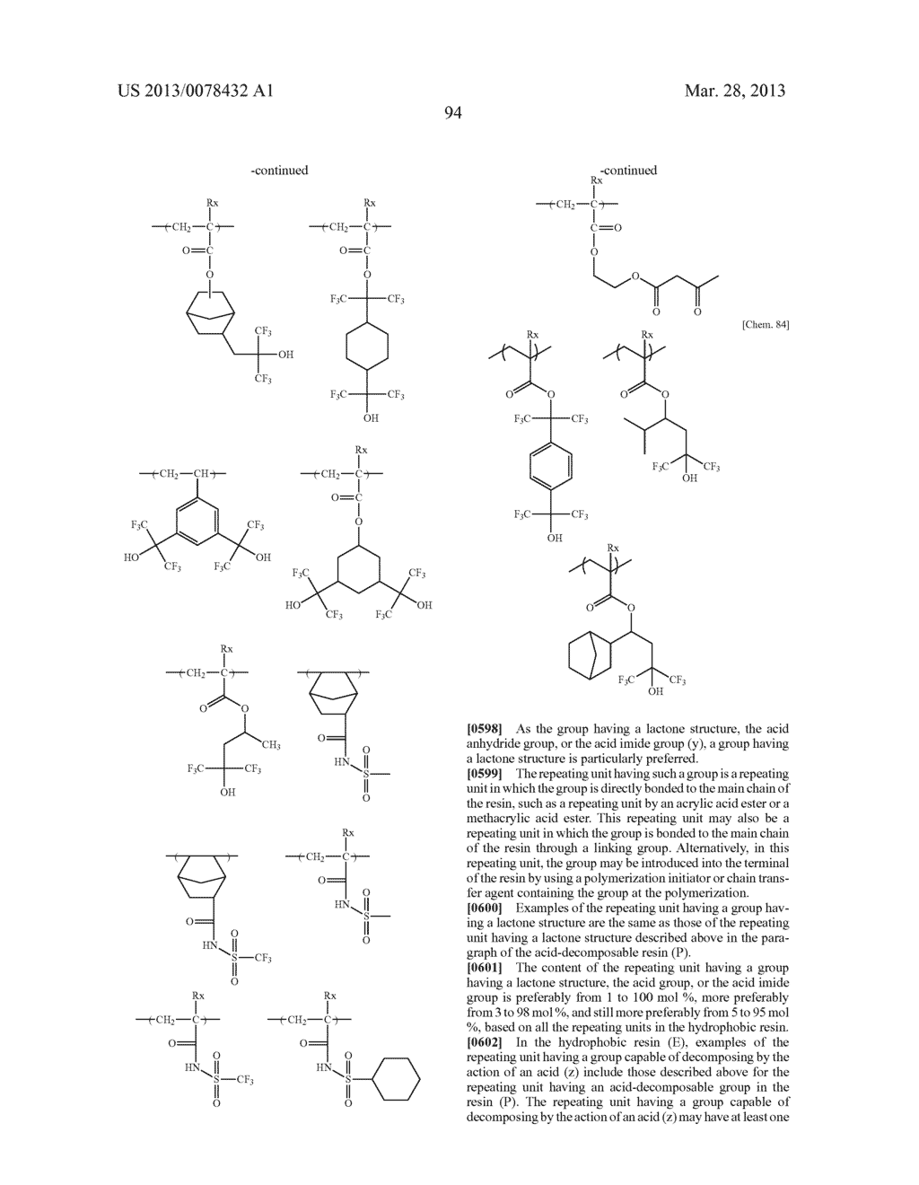 PATTERN FORMING METHOD, ACTINIC RAY-SENSITIVE OR RADIATION-SENSITIVE RESIN     COMPOSITION, RESIST FILM, METHOD FOR PREPARING ELECTRONIC DEVICE, AND     ELECTRONIC DEVICE - diagram, schematic, and image 95