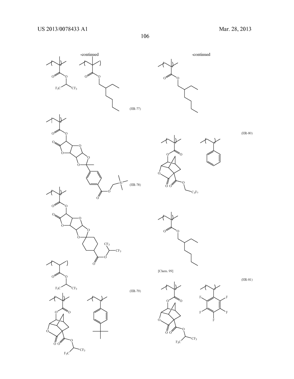 ACTINIC-RAY-SENSITIVE OR RADIATION-SENSITIVE RESIN COMPOSITION, AND RESIST     FILM USING THE SAME, PATTERN FORMING METHOD, ELECTRONIC DEVICE     MANUFACTURING METHOD, AND ELECTRONIC DEVICE, EACH USING THE SAME - diagram, schematic, and image 107