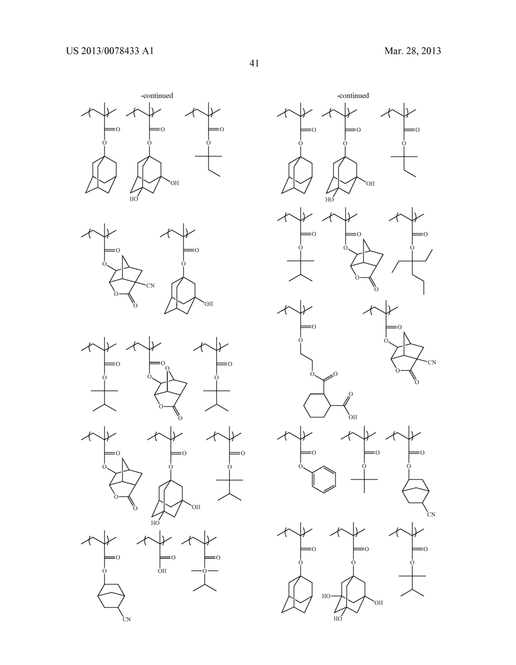 ACTINIC-RAY-SENSITIVE OR RADIATION-SENSITIVE RESIN COMPOSITION, AND RESIST     FILM USING THE SAME, PATTERN FORMING METHOD, ELECTRONIC DEVICE     MANUFACTURING METHOD, AND ELECTRONIC DEVICE, EACH USING THE SAME - diagram, schematic, and image 42