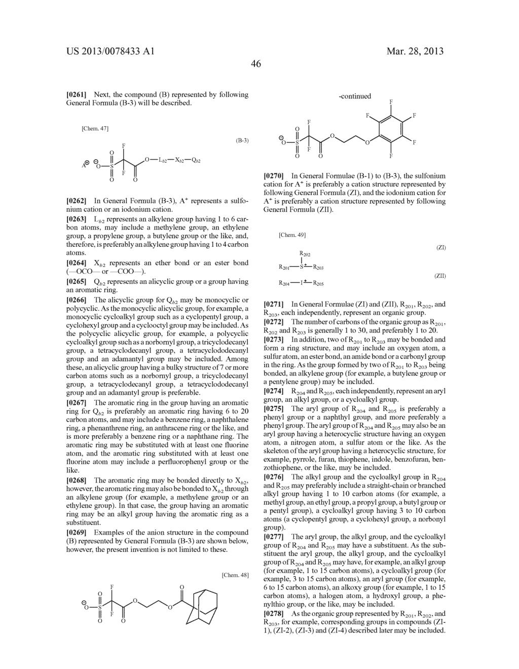 ACTINIC-RAY-SENSITIVE OR RADIATION-SENSITIVE RESIN COMPOSITION, AND RESIST     FILM USING THE SAME, PATTERN FORMING METHOD, ELECTRONIC DEVICE     MANUFACTURING METHOD, AND ELECTRONIC DEVICE, EACH USING THE SAME - diagram, schematic, and image 47