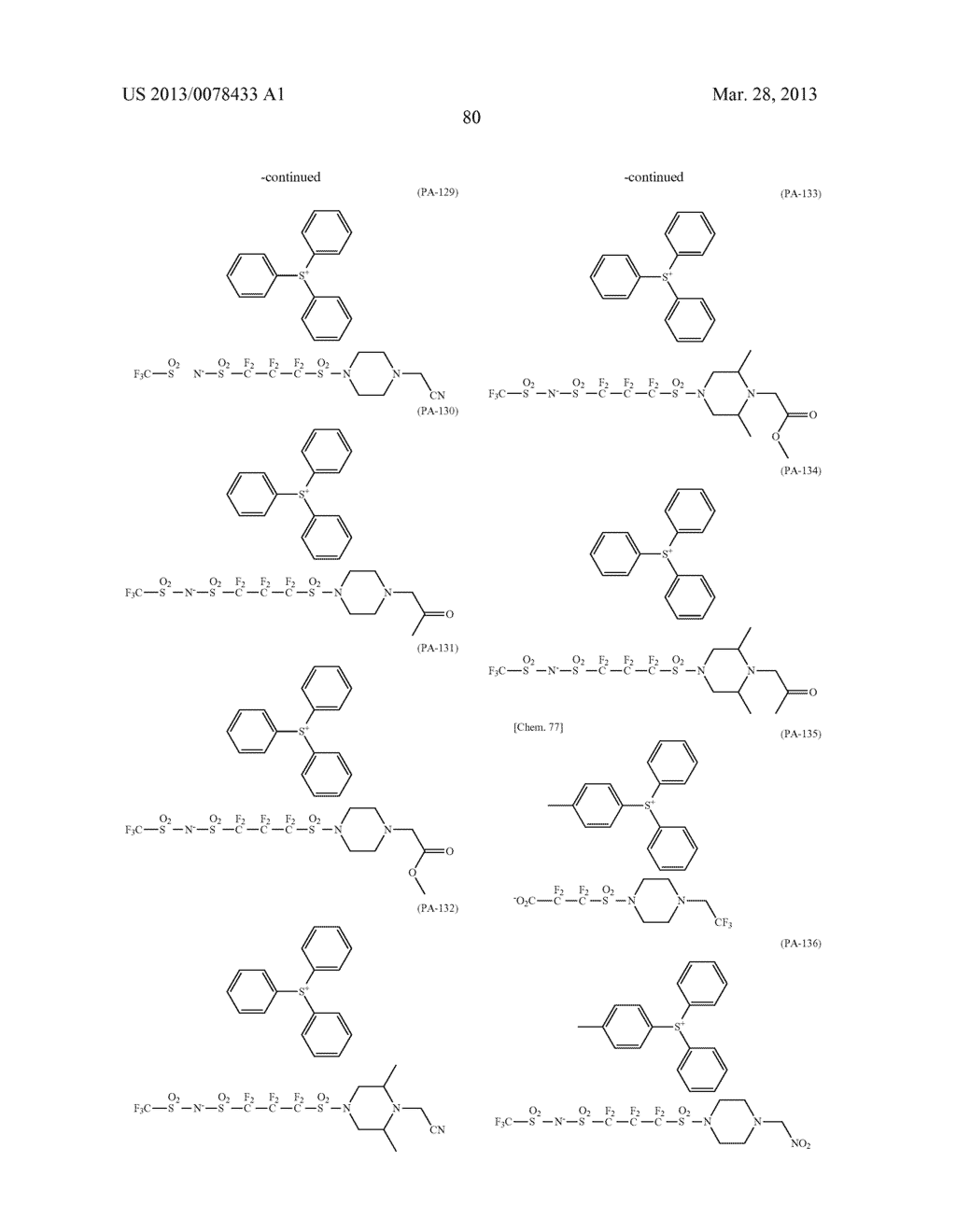 ACTINIC-RAY-SENSITIVE OR RADIATION-SENSITIVE RESIN COMPOSITION, AND RESIST     FILM USING THE SAME, PATTERN FORMING METHOD, ELECTRONIC DEVICE     MANUFACTURING METHOD, AND ELECTRONIC DEVICE, EACH USING THE SAME - diagram, schematic, and image 81