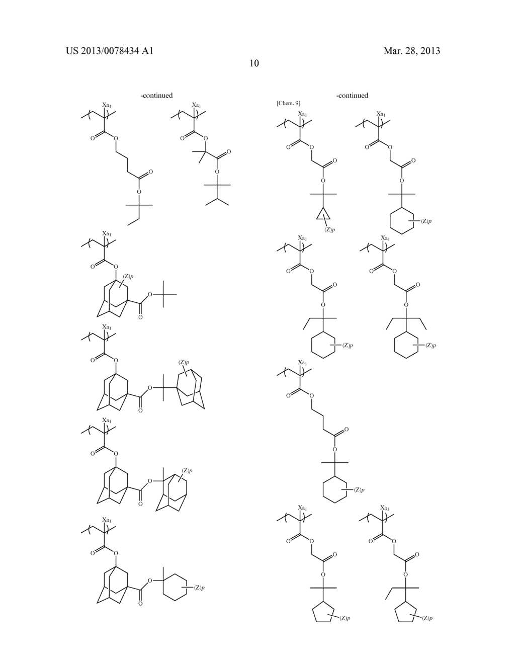 ACTINIC RAY-SENSITIVE OR RADIATION-SENSITIVE RESIN COMPOSITION, AND,     RESIST FILM, PATTERN FORMING METHOD, ELECTRONIC DEVICE MANUFACTURING     METHOD, AND ELECTRONIC DEVICE, EACH USING THE SAME - diagram, schematic, and image 11