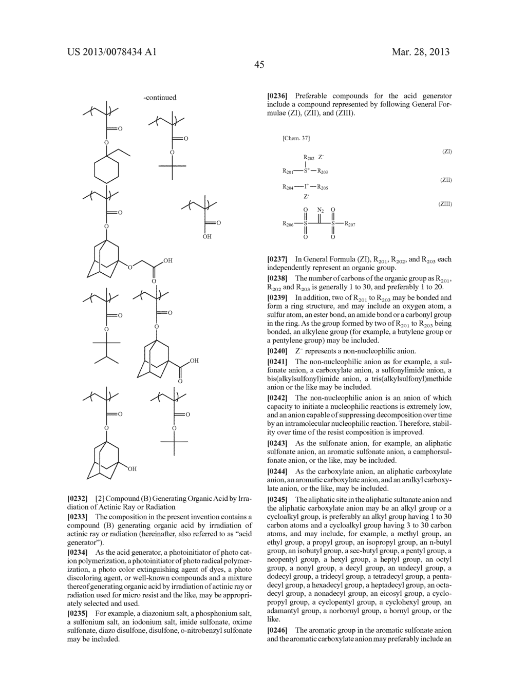 ACTINIC RAY-SENSITIVE OR RADIATION-SENSITIVE RESIN COMPOSITION, AND,     RESIST FILM, PATTERN FORMING METHOD, ELECTRONIC DEVICE MANUFACTURING     METHOD, AND ELECTRONIC DEVICE, EACH USING THE SAME - diagram, schematic, and image 46